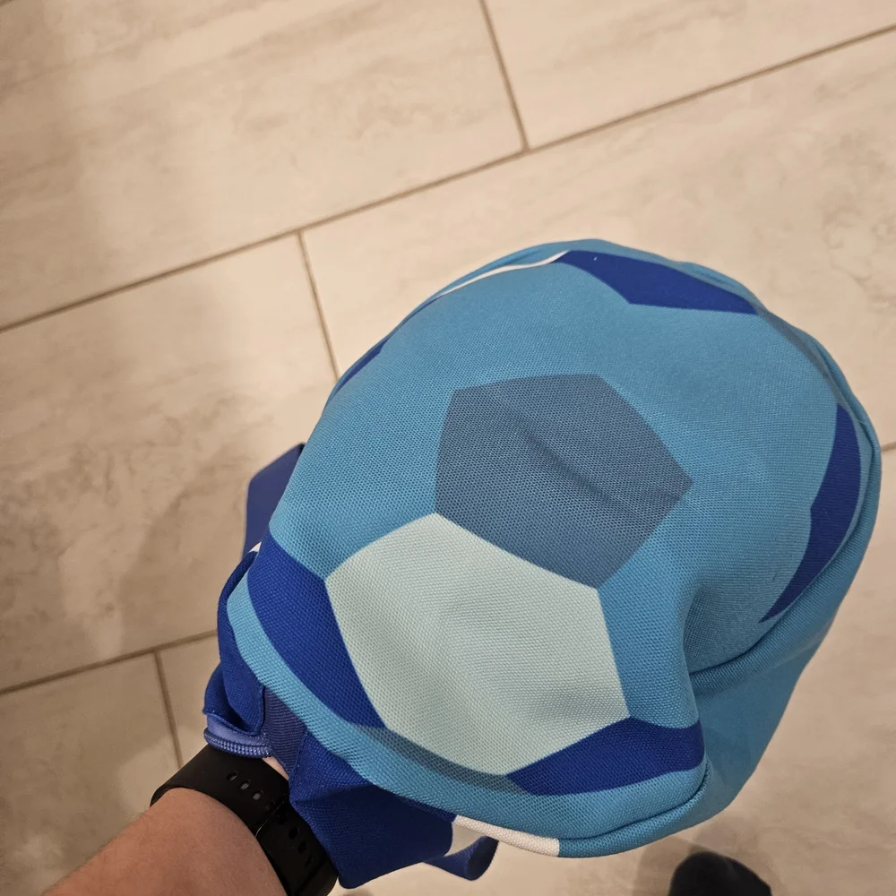 Blue Dasani FIFA Duffle Soccer Bag